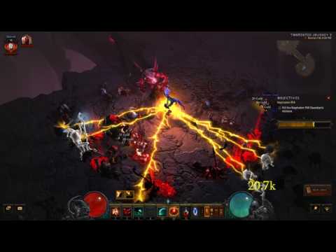 Diablo III - Necromancer Beta - HardCore - PT3   (Death at  LVL 20!)