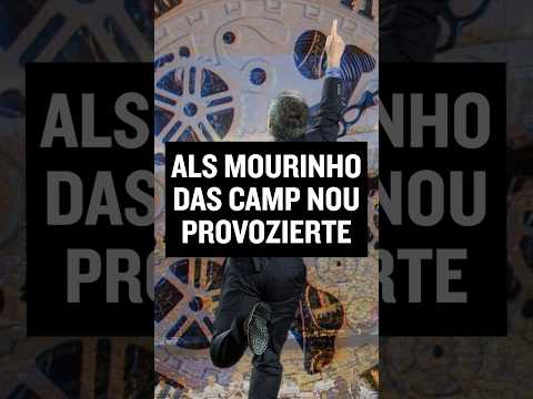 Als Mourinho Prime-Barca besiegte und das Stadion provozierte #shorts