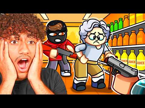 WE ROBBED MOMS FOR CASH IN ROBLOX!