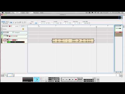 52 Reason / Record Tips - Week 35: Edit Your Loops and Stretch to Tempo