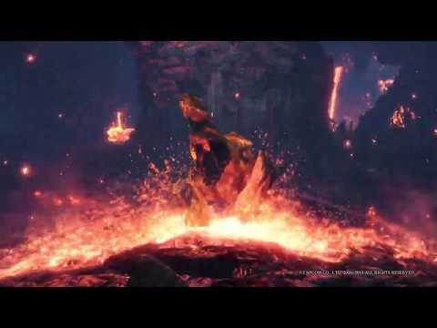 Monster Hunter World: Iceborne - Close up to Raging Brachydios going Critical Mass