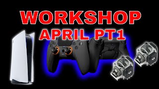 Workshop April Pt1 | Console & Controller Repairs | Xbox PS5 SCUF