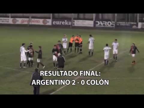 Argentino  2- Colón  0 (Compacto del partido)