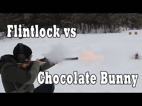 Flintlock vs Easter Chocolate Bunnys