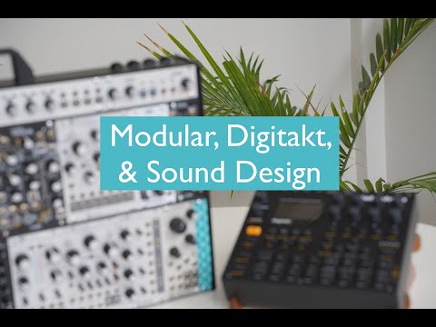 Digitakt Sound Design Tutorial // Sampling my Eurorack Modular Synth