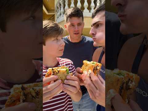 Italian Sandwich In Italy @NickDiGiovanni @cookingwithkian