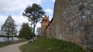 preview picture of video 'Тракайский замок, Литва (Trakai Island Castle, Lithuania)'