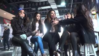Fifth Harmony Soundcheck - Honeymoon Avenue (Camden NJ) 3/1/14