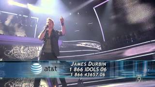 true HD James Durbin "You've Got Another Thing Comin'" - Top 12 boys American Idol 2011 (Mar 1)