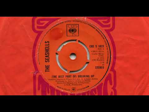 THE SEASHELLS / (THE BEST PART OF)BREAKING UP / 1972 / A-SIDE / 7'' VINYL / 70'S