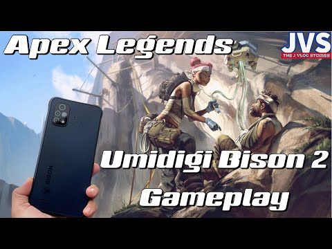 Umidigi Bison 2 Apex Legends Gameplay Using 4G Mobile Data
