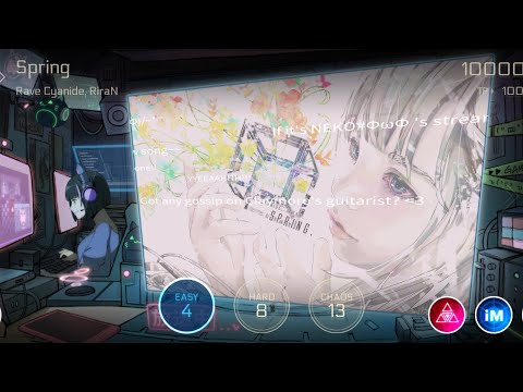Rave Cyanide, RiraN - Spring (TP100% Easy) [Cytus II]