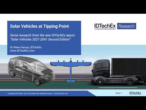 Solar Vehicles at Tipping Point