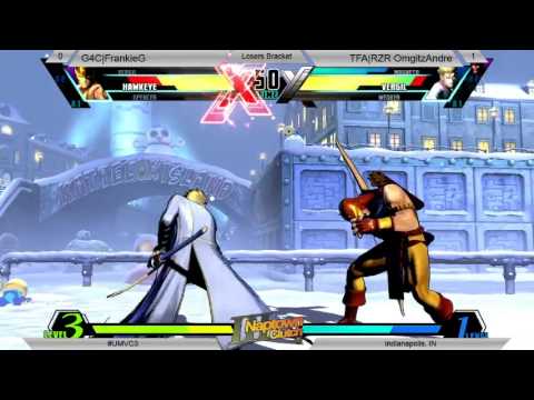 Naptown Clutch III G4C`FrankieG vs TFA`RZR`OmgitzAndre UMVC3 LB