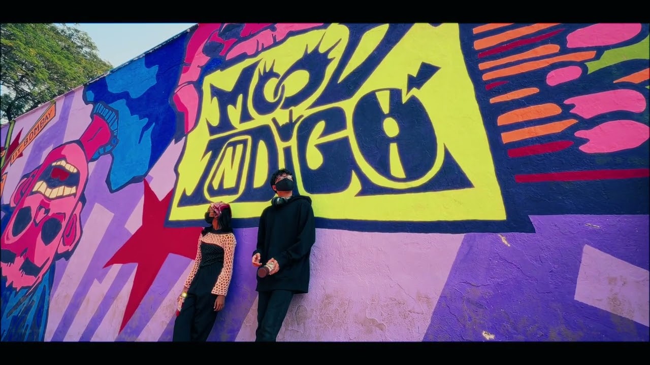 Vibrant visual poster for Symphony, a Mood Indigo festival aftermovie by Meet Mangaonkar