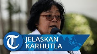 Seusai Bertemu Presiden Jokowi, Siti Nurbaya Bakar Ditodong Pertanyaan Media soal Kebakaran Hutan