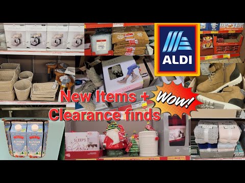 😃Aldi *Clearance finds*||New Items||Walkthrough 1/4/2023