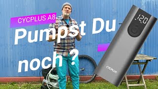 Beste Elektrische Luftpumpe fürs Fahrrad E-Bike und im Alltag ? Wir testen die CYCPLUS A8