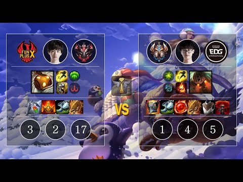 FPX Crisp Bard vs EDG Meiko Nautilus Sup - KR GrandMaster Patch 10.10