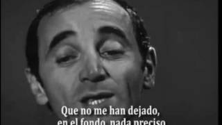 CHARLES AZNAVOUR - HIER ENCORE - SUB ESP