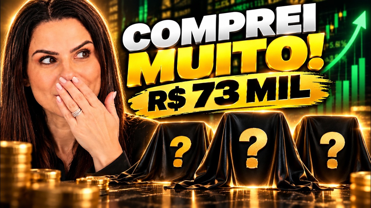 4 INVESTIMENTOS QUE EU COMPREI PARA MINHA CARTEIRA!