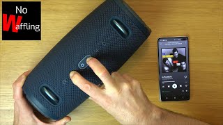 Download lagu JBL Xtreme 3 - How to turn ON or OFF Low Frequency Mode LFM on speakers mp3