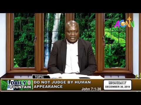 DAILY FOUNTAIN OF DECEMBER 30, 2019 - REV'D CANON SADI DANBABA