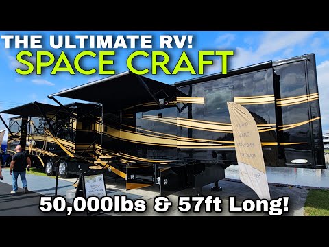 50,000lb / 57FT long! SPACE CRAFT Ultra Luxury Fifth Wheel RV! 