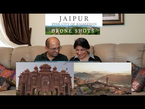 Jaipur during Lockdown | Drone Shots | Aerial Beauty of Pink City Jaipur (Rajasthan) | REACTION !! Video