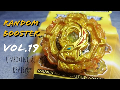 Random Booster Vol.19 | Takara Tomy | BeybladeBurst Gt Unboxing & Review | ベイブレードバースト