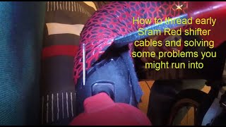How to Thread Early Sram Red Shifter Cables