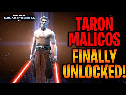 TARON MALICOS FINALLY UNLOCKED! - BEWARE OF THIS DEADLY TEAM - INITIAL 7 STAR GAMEPLAY REVIEW