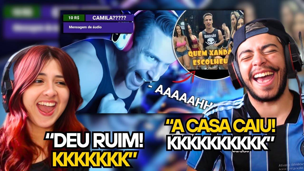 XANDÃO esta SENDO ATORMENTADO pelos ÁUDIOS da CAMILA da MANSÃO MAROMBA KKKKKKKKKKKKK | REACT
