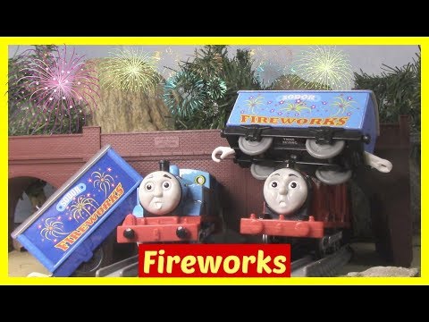 Thomas and Friends Accidents will happen | Kids Toy Trains | Thomas the Tank Engine | Fireworks Video