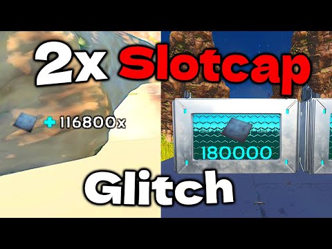 2x the INVENTORY GLITCH on Official Smalltribes Ark ASA Method Dupe? SlotCap Glitch Mesh