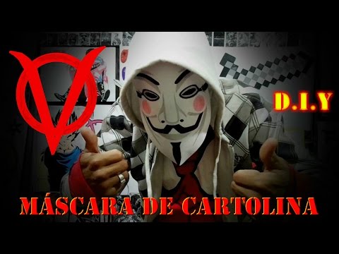 Improvise sua Máscara do V de Vingança