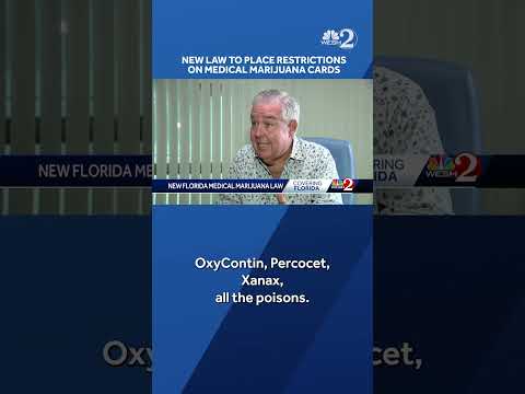 Medical marijuana users risk losing cards under new Florida law