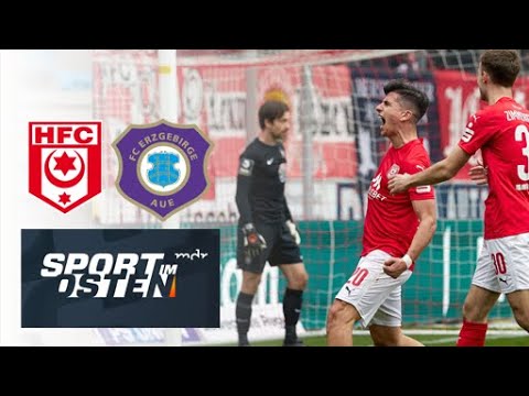 Hallescher FC fertigt Erzgebirge Aue ab | Sport im Osten | MDR