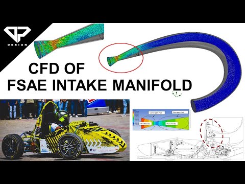CFD of Formula SAE Air Intake Manifold using Solidworks (Part 1) | FSAE | DP DESIGN