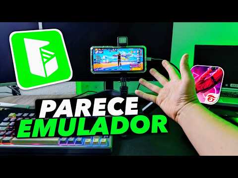 PARECE EMULADOR! 🚨 EL MEJOR MOBILADOR Para JUGAR FREE FIRE Con TECLADO Y MOUSE EN TELEFONO 2025