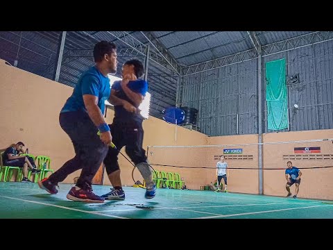 MEN'S DOUBLE AT NASSFUTSAL HALL BERIS KELANTAN😂