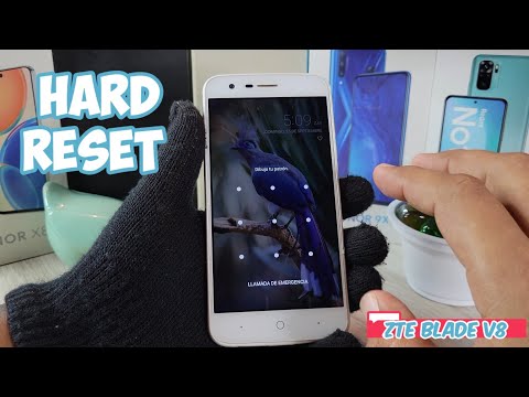 Zte Blade V8 Como Borrar La Contraseña o Patron Olvidado 🤔