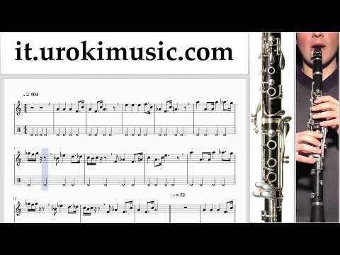 Corso di Clarinetto Star Wars - Imperial March Tablature Tab Parte#2 um-i276