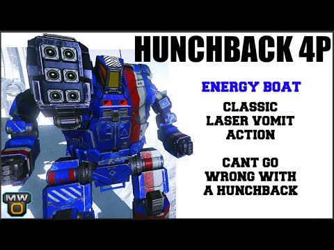 MechWarrior Online - Hunchback 4P - Gameplay