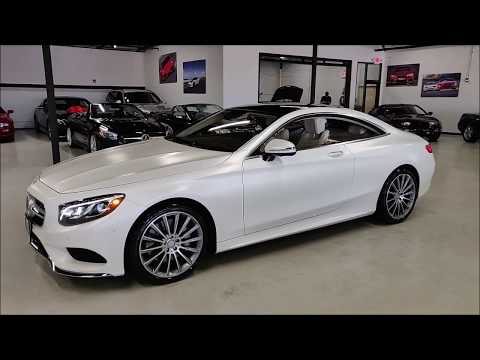 2016 Mercedes Benz S550 4MATIC LOADED! RARE designo Magno Cashmere White Matte! Startup and Walk Aro