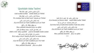 Download lagu Teks Azka Taslimi - Ahbaabul Musthofa   MP3 mp3