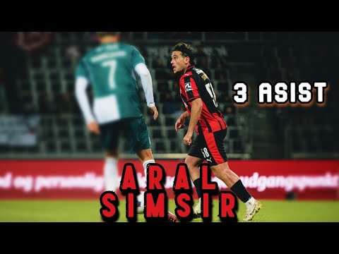 Aral Şimşir Asist-Trick Yaparak Yıldızlaştı | Midtjylland vs Vejle