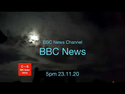 BBC News intro 5pm 23.11.20 - Lockdown Exit Plan