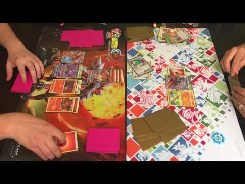 TRAINER TV BATTLE: Volcanion EX vs Tapu Bulu GX