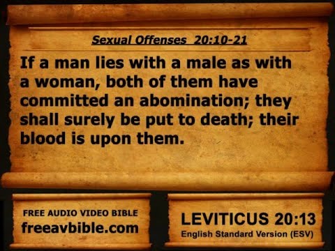 Holy Bible Book 03  Leviticus 1-27, ESV